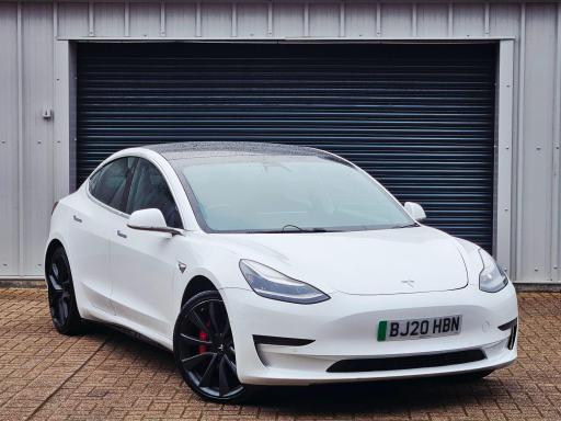2020 TESLA MODEL 3 DUAL MOTOR PERFORMANCE SALOON 4DR ELECTRIC AUTO 4WDE PERFORMANCE UPGRADE 449 BHP... photo